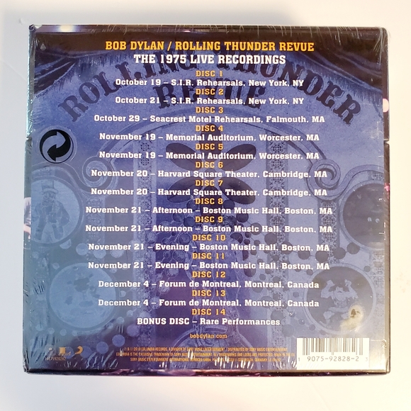 [NEW] Bob Dylan - The Rolling Thunder Revue: The 1975 Live Recordings - Picture 2 of 9